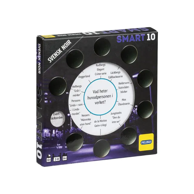 Peliko Smart10 Swedish Noir espansione quiz svedese