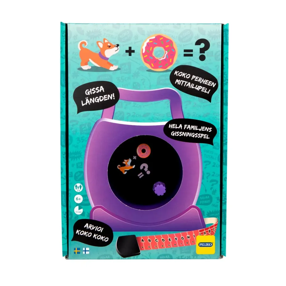 Peliko Koira Donitsi gioco da tavolo indovina le misure