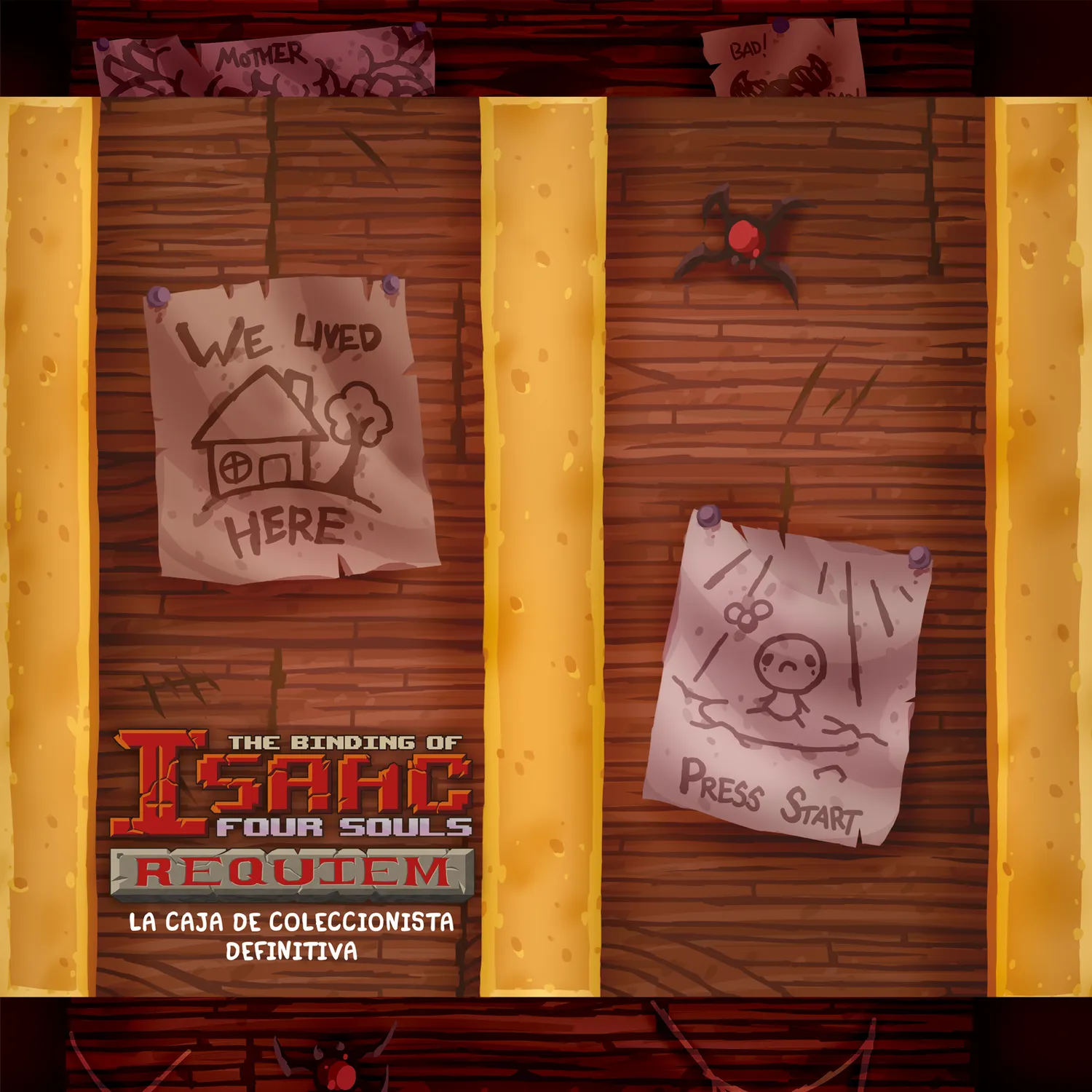 SD Games Binding of Isaac Four Souls Requiem gioco di carte scatola