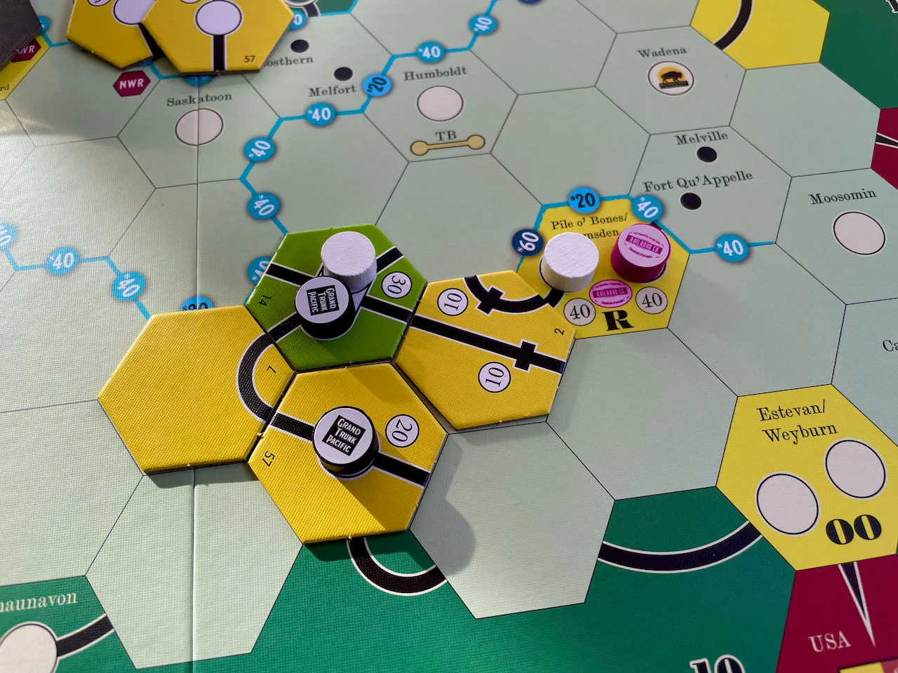 All-Aboard Games 1882 gioco da tavolo edizione internazionale