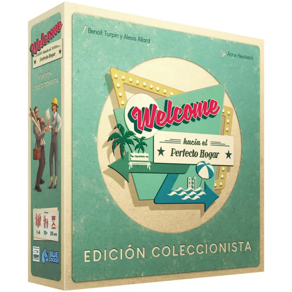 SD Games Welcome Edizione Collezionista gioco flip write