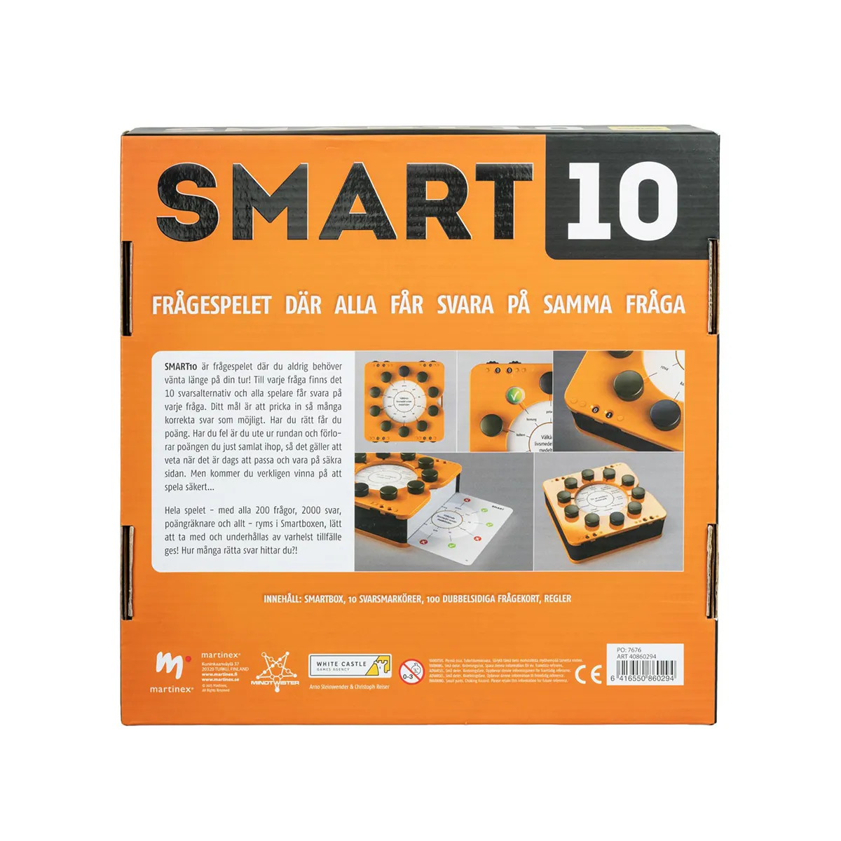 Peliko Smart10 svedese gioco quiz Smartbox domande