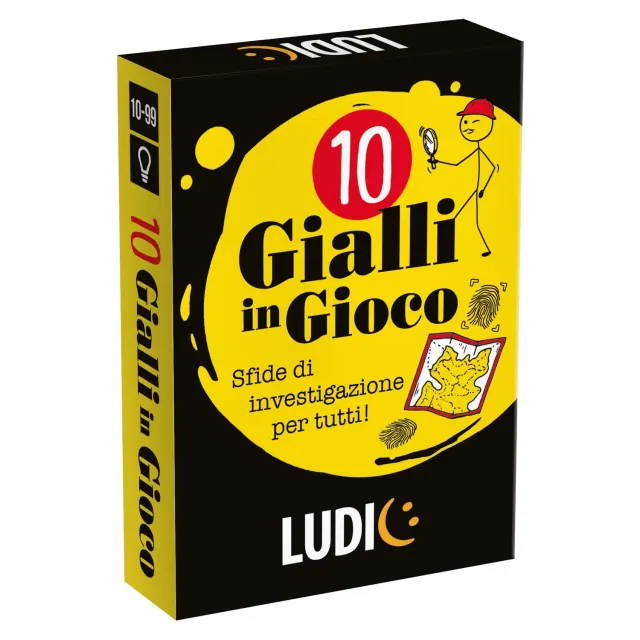 Ludic Gialli in Gioco 10 Crime Stories gioco carte investigativo