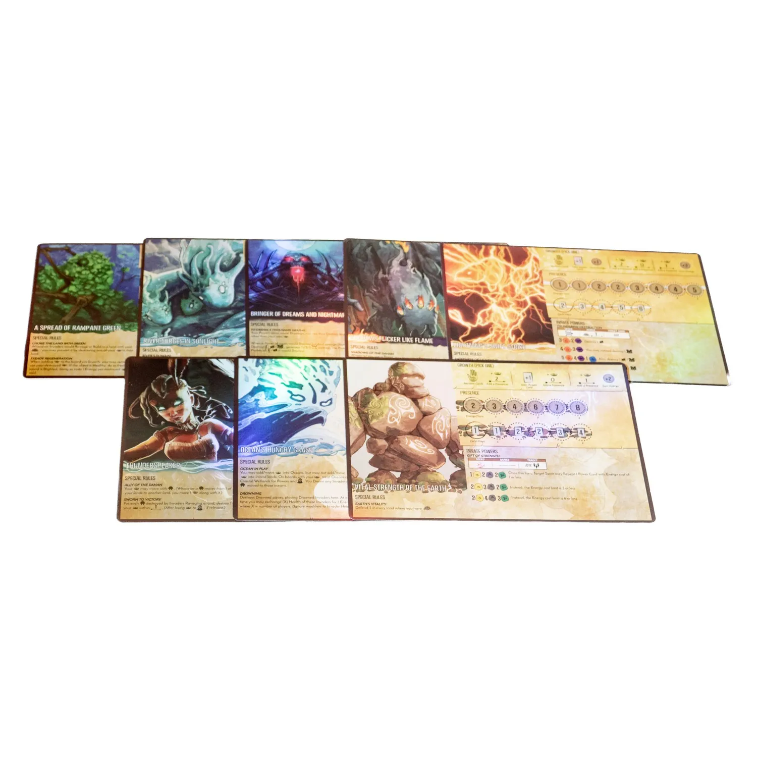 Spirit Island pannelli Spirito foil premium 8 plance