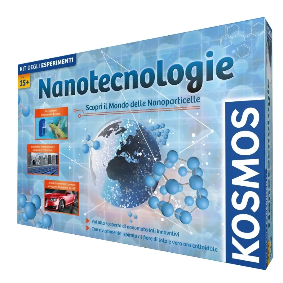 Giochi Uniti Nanotecnologie GU534 kit scientifico 41 esperimenti