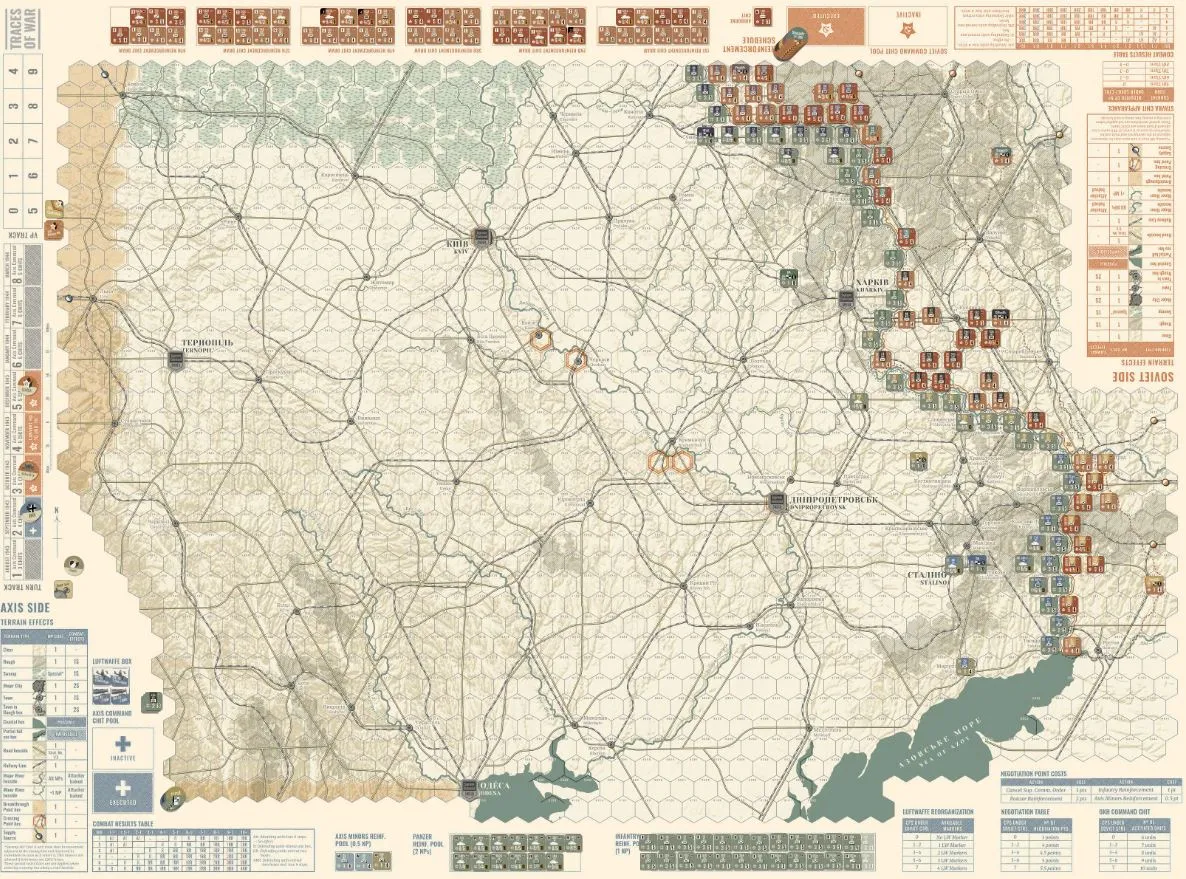 VUCA Simulations Traces of War wargame Kursk 1943