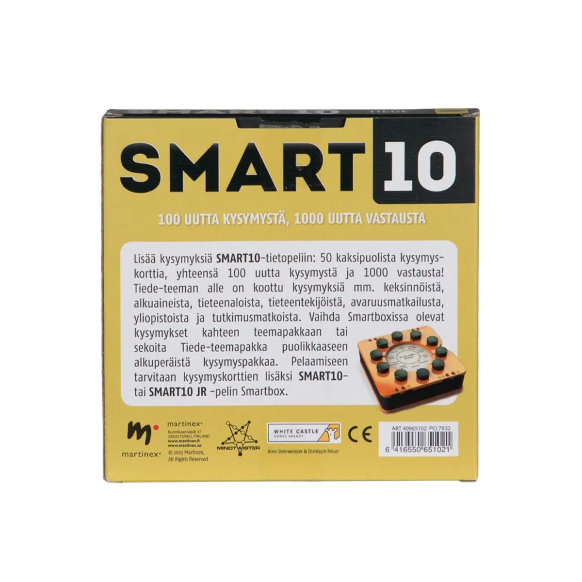 Peliko Smart10 Tiede espansione quiz scienza 50 carte