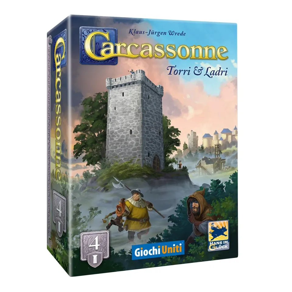 Giochi Uniti Carcassonne Torri e Ladri 4 espansione