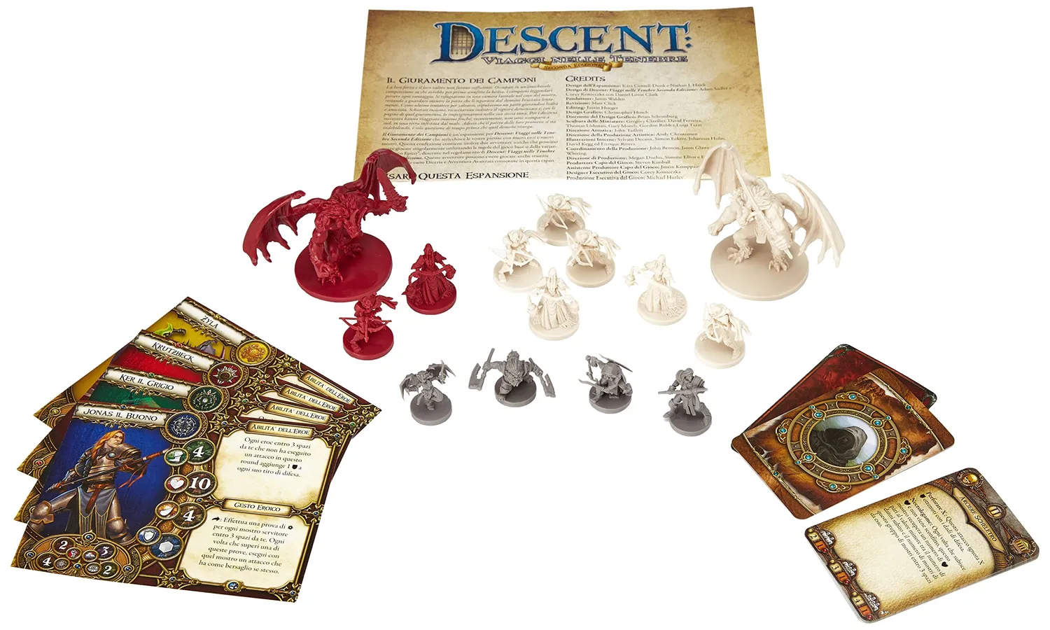 Giochi Uniti Descent Giuramento Campioni espansione eroi