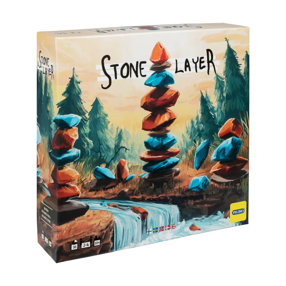 Peliko Stone Layer gioco da tavolo di equilibrio