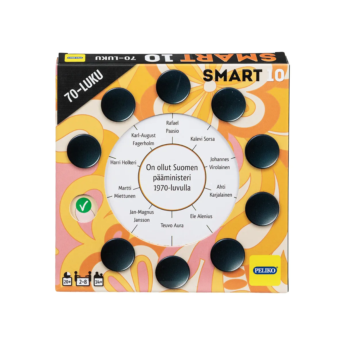 Smart10 Anni 70 domande finlandese per Smartbox