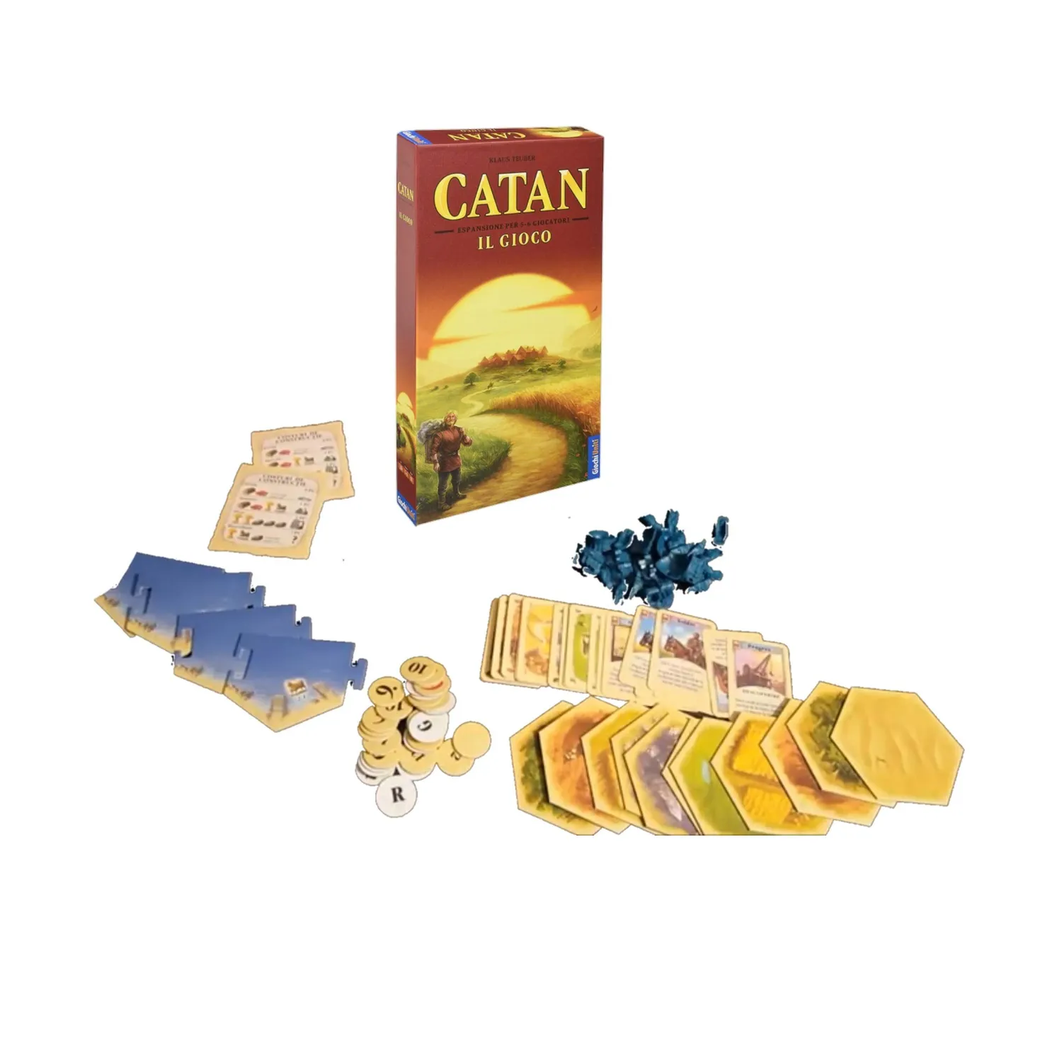 Giochi Uniti Catan espansione 5-6 giocatori plastica