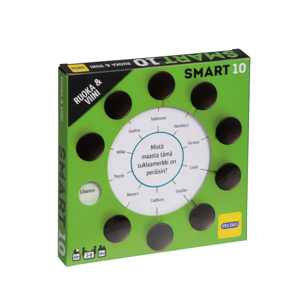 Peliko Smart10 Ruoka & Viini espansione quiz 50 carte