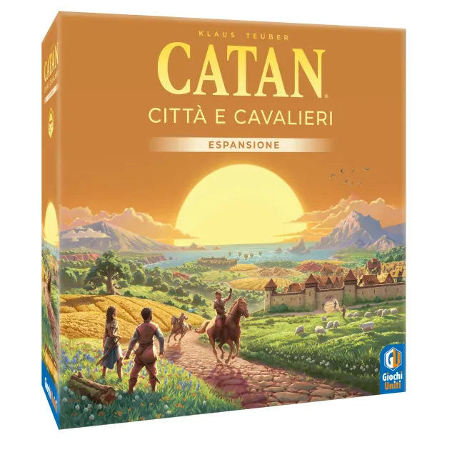 Catan Relaunch Città e Cavalieri espansione 3-4 giocatori
