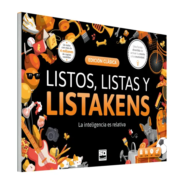 SD Games Listos Listas Listakens gioco quiz classica