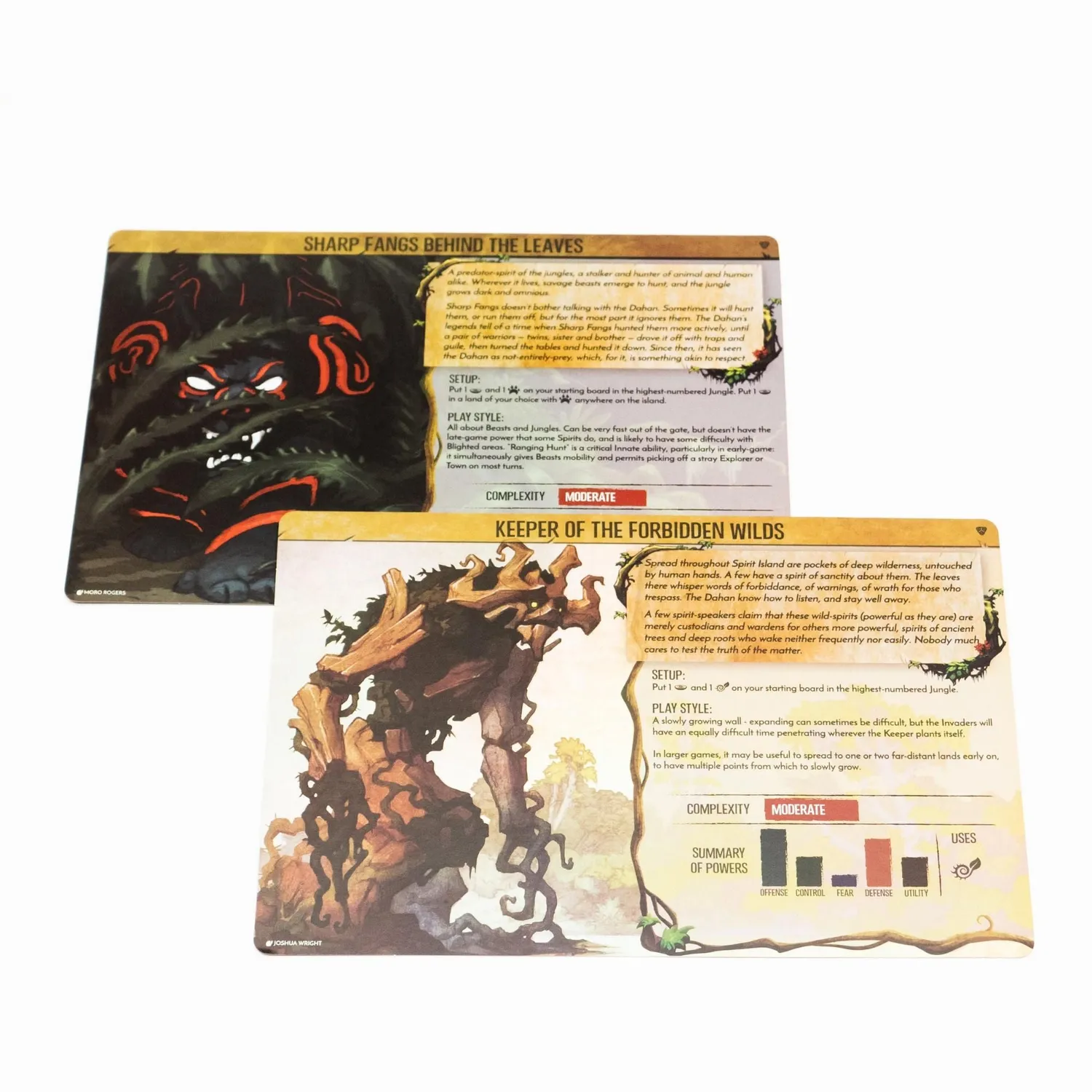 Spirit Island Branch and Claw Premium Foil pannelli spirito foil 2 spiriti