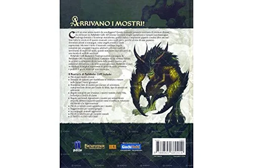 Giochi Uniti Pathfinder Bestiario manuale mostri italiano