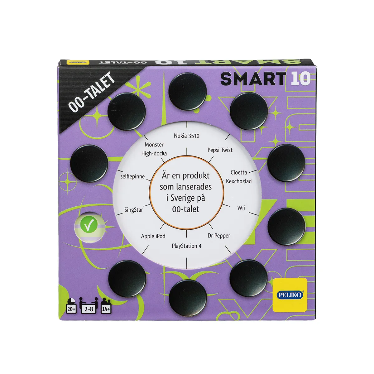 Peliko Smart10 domande anni 2000 espansione quiz svedese