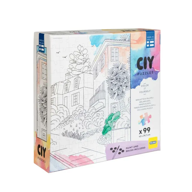 Peliko CIY Katukuva puzzle 99 pezzi con acquerelli