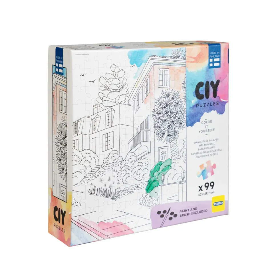 Peliko CIY Katukuva puzzle 99 pezzi con acquerelli