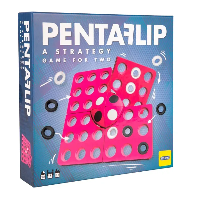 Peliko Pentaflip gioco da tavolo strategico 5 in fila
