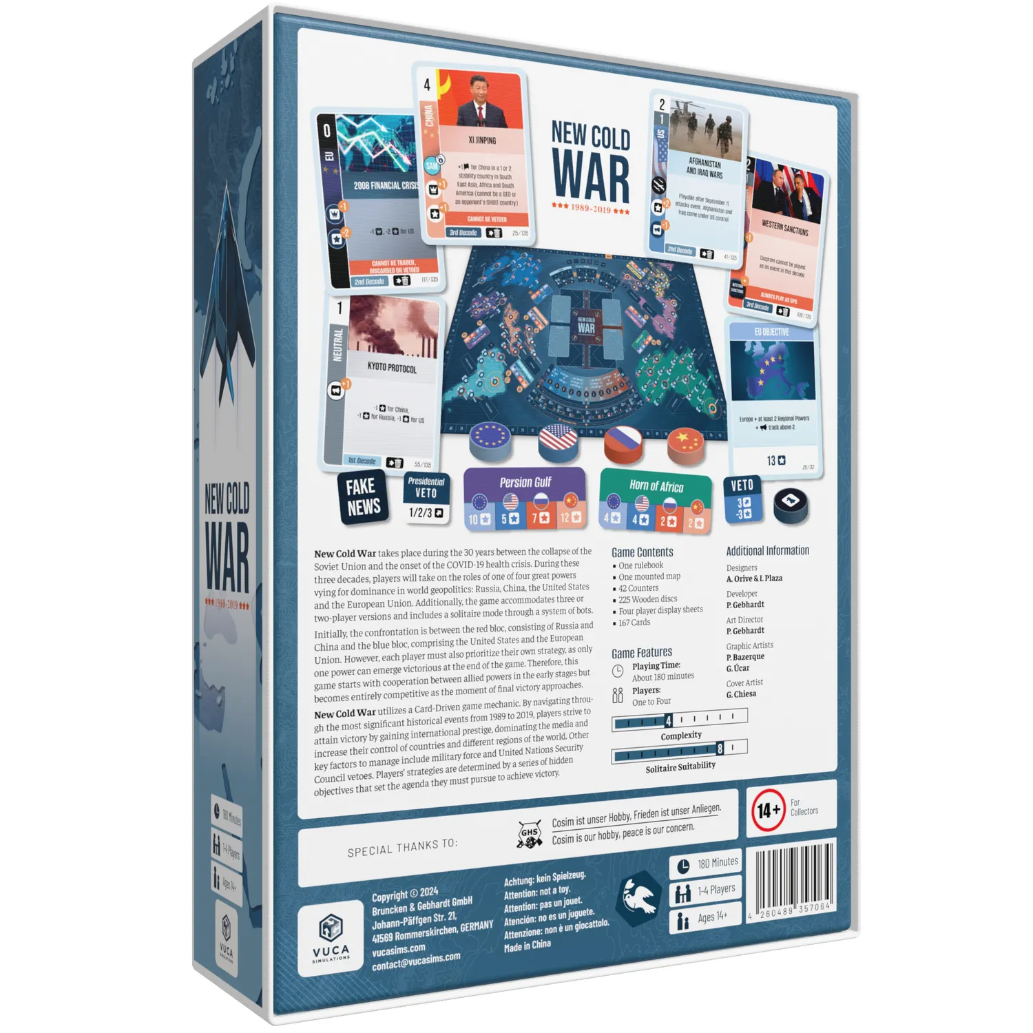 VUCA Simulations New Cold War gioco geopolitico italiano
