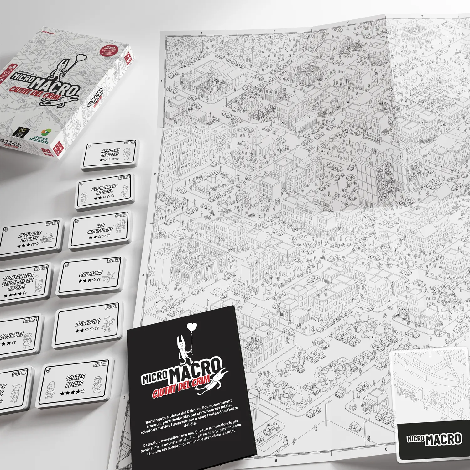 SD Games MicroMacro Crime City gioco investigativo cooperativo