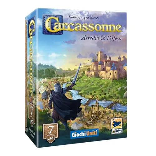 Giochi Uniti Carcassonne Revival Assedio e Difesa 7 espansione italiana