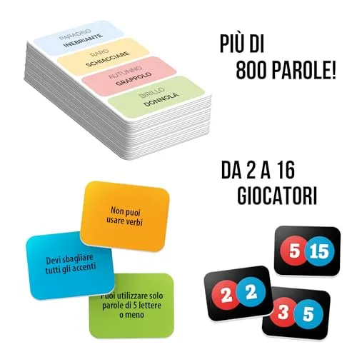 Ludic Slalom Parola IT57304 gioco 4-16 giocatori parole