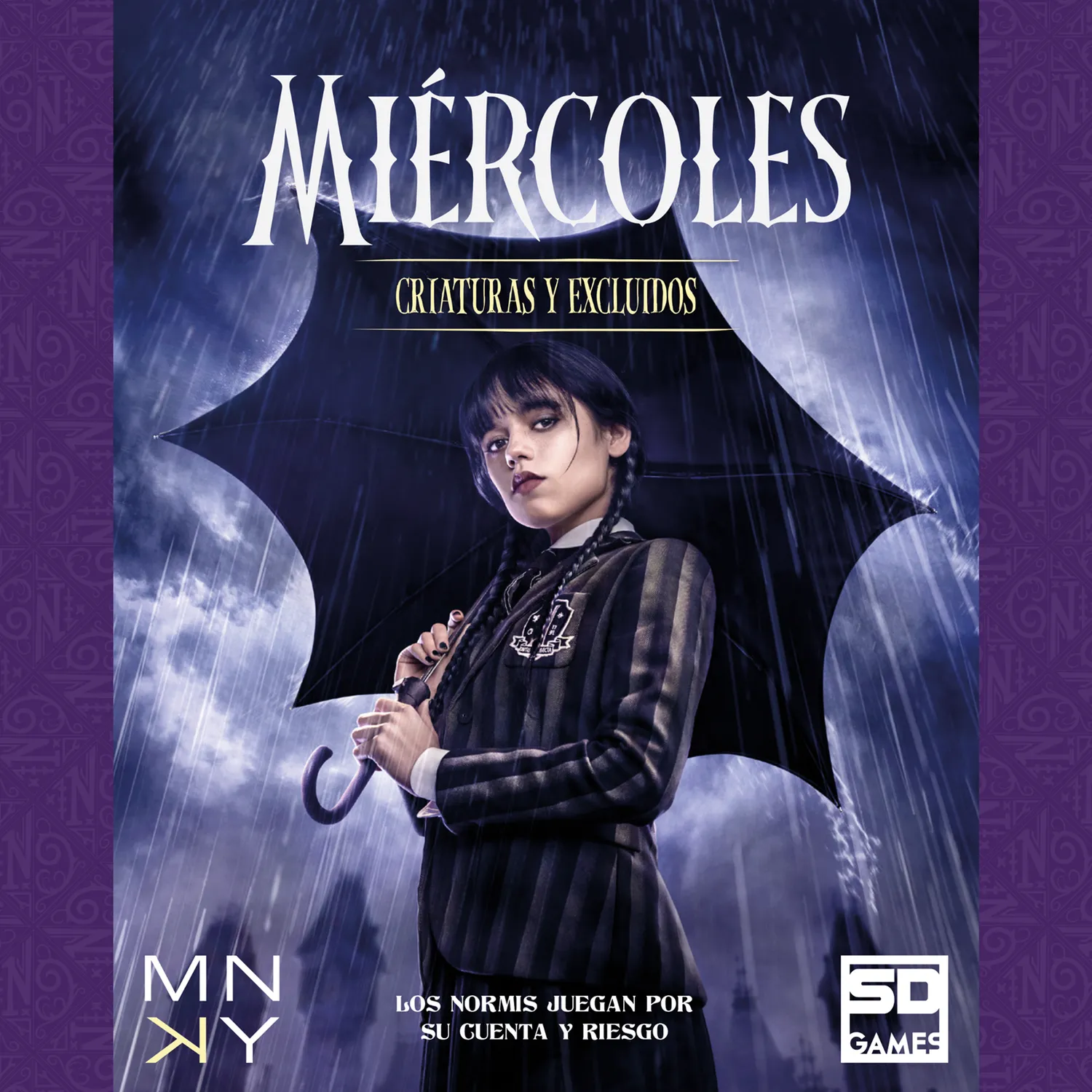 SD Games Mercoledì Creature ed Esclusi gioco di carte oscuro
