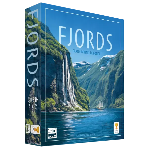 SD Games Fjords gioco tavolo tessere vichinghi 2-4 giocatori