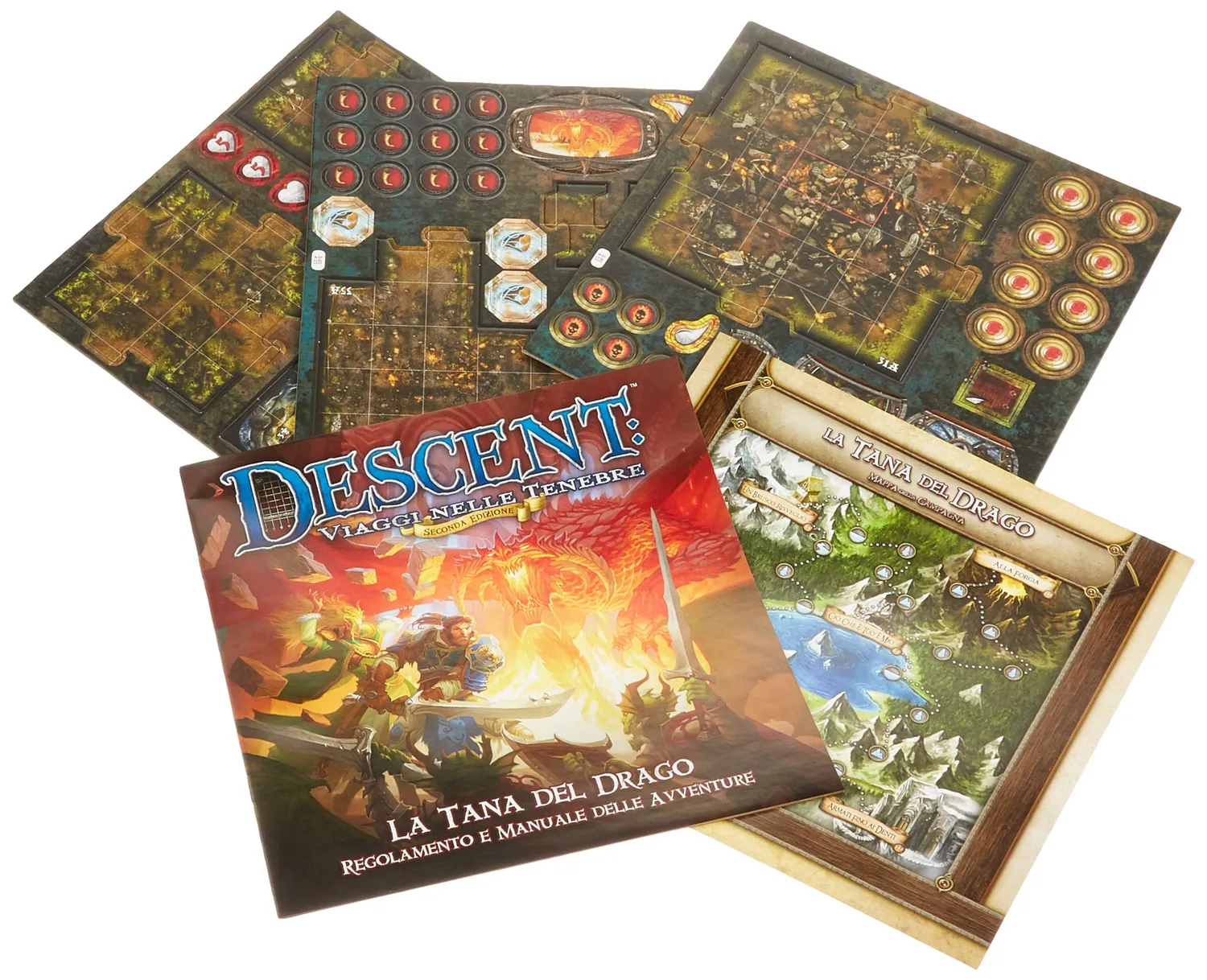 Giochi Uniti Descent La Tana del Drago espansione 2-5 giocatori