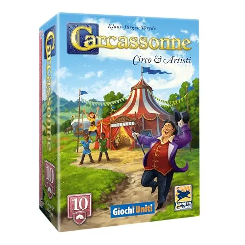 Giochi Uniti Carcassonne Revival Circo e Artisti 10 espansione italiana