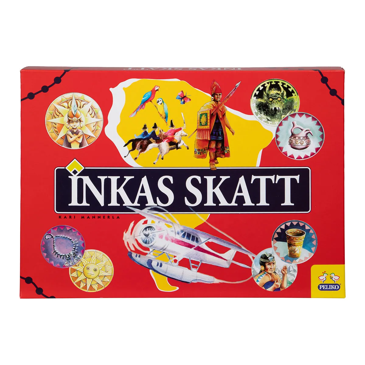 Peliko Inkas Skatt gioco da tavolo svedese 2-6 giocatori