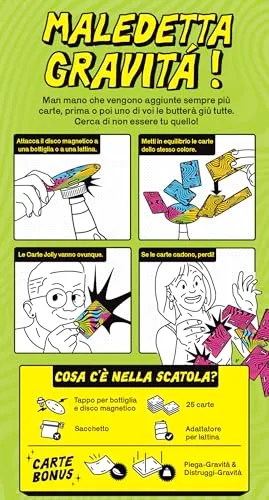 Giochi Uniti Cards vs Gravity XL gioco di carte 2+ giocatori