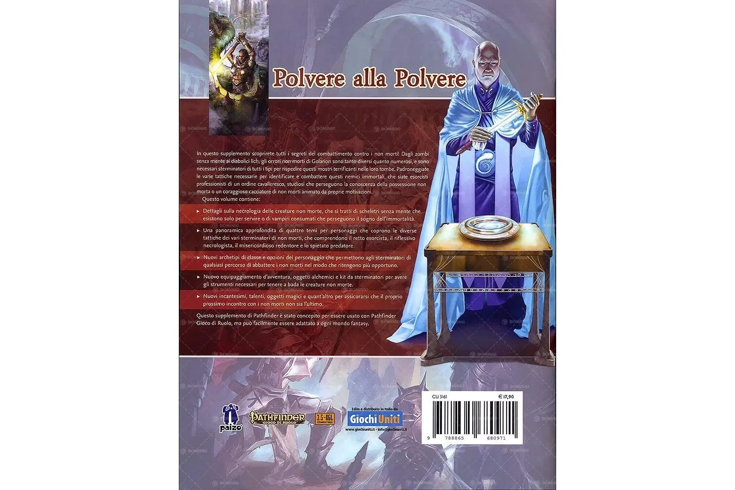 Giochi Uniti Pathfinder Sterminatori Non Morti Manuale GDR