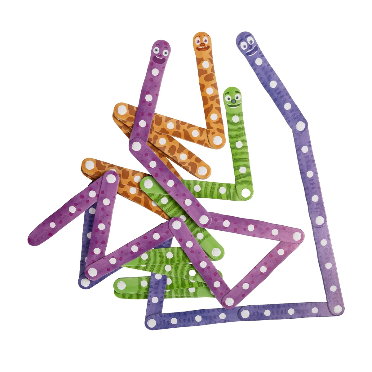 Peliko Formworm gioco per bambini vermi forme