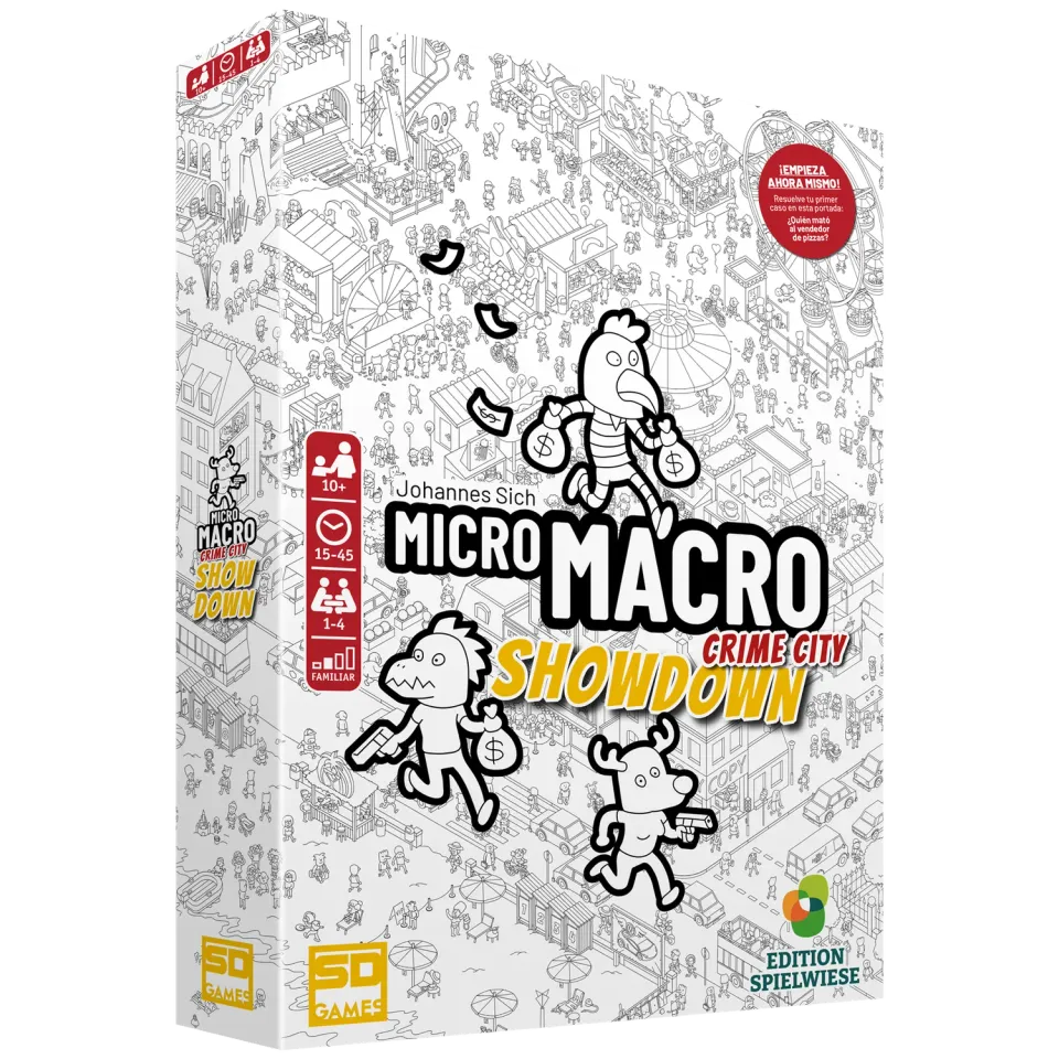SD Games MicroMacro Showdown gioco investigativo 16 casi