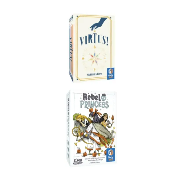 Giochi Uniti Virtus + Rebel Princess bundle 2 giochi