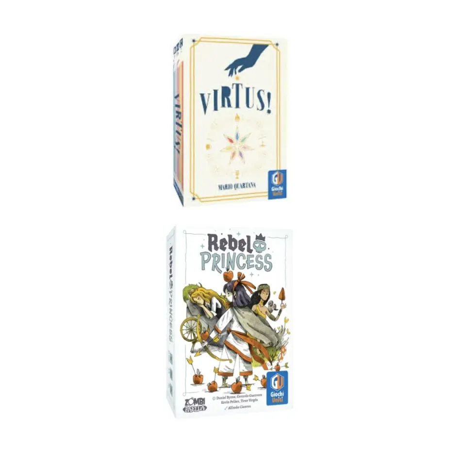Giochi Uniti Virtus + Rebel Princess bundle 2 giochi