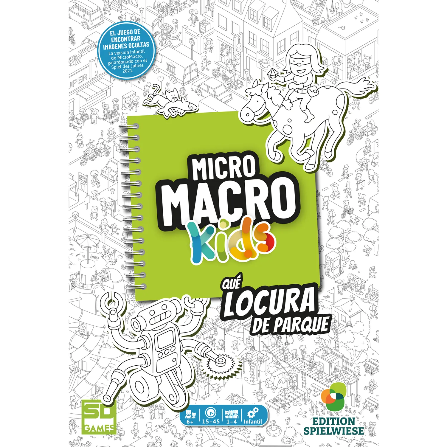 SD Games MicroMacro Kids gioco investigativo per bambini
