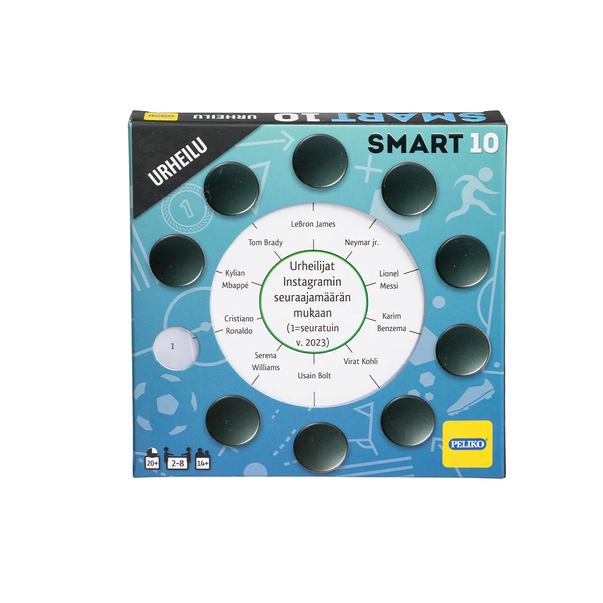 Peliko SMART10 Urheilu espansione quiz 50 carte sport