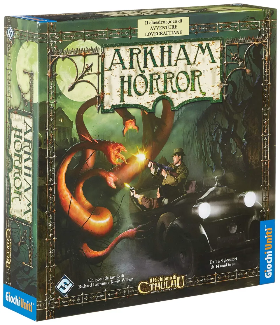 Giochi Uniti Arkham Horror gioco da tavolo horror 1-8