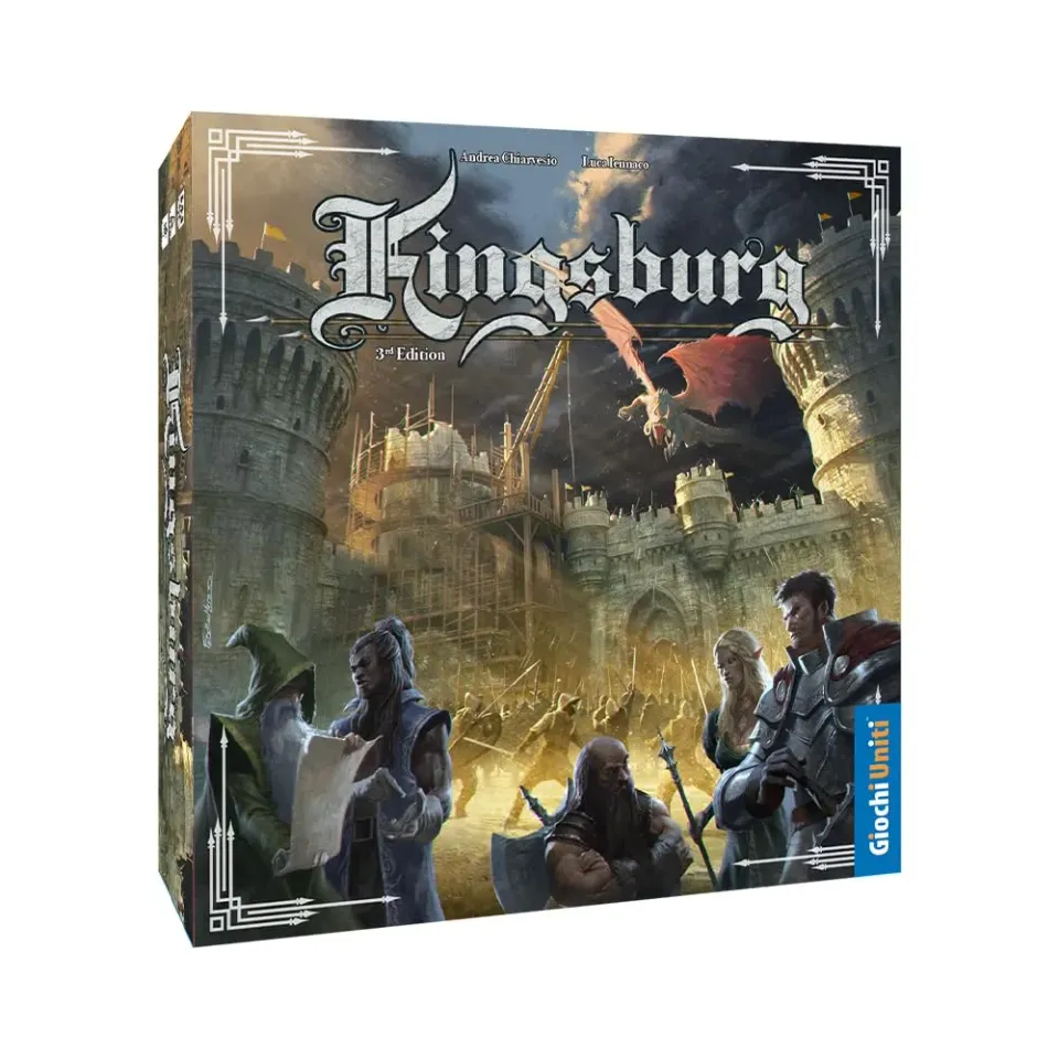 Giochi Uniti Kingsburg 3 Edizione gioco tavolo dadi
