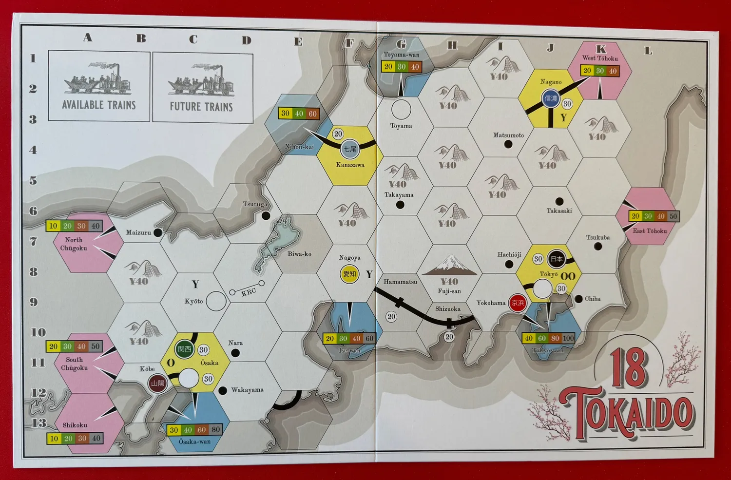 All-Aboard Games 18Tokaido espansione 18Chesapeake international