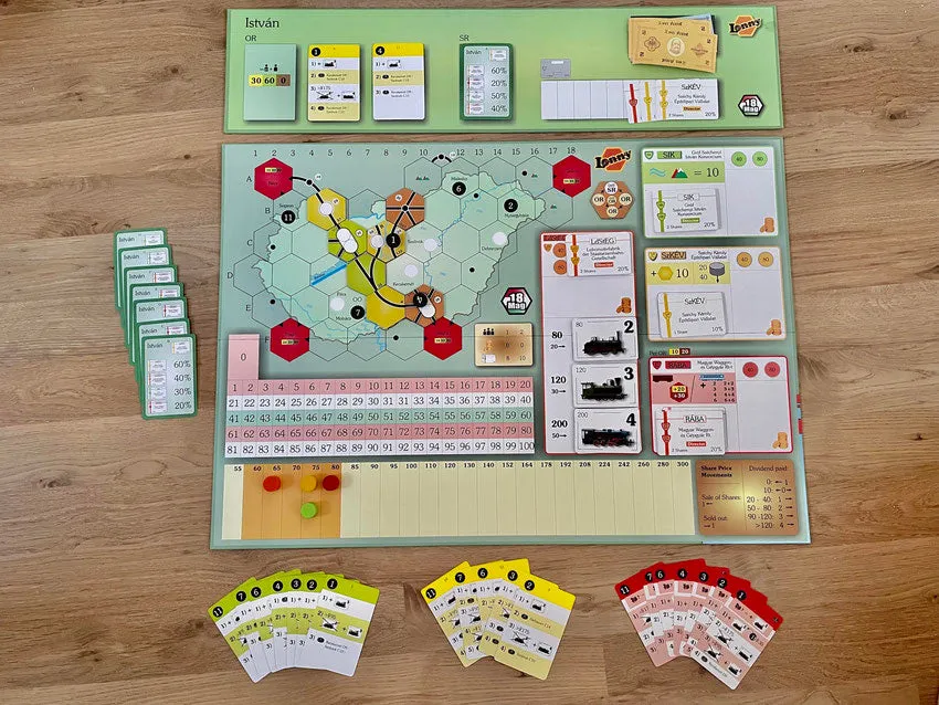 All-Aboard Games 18Mag gioco da tavolo ferroviario 18xx