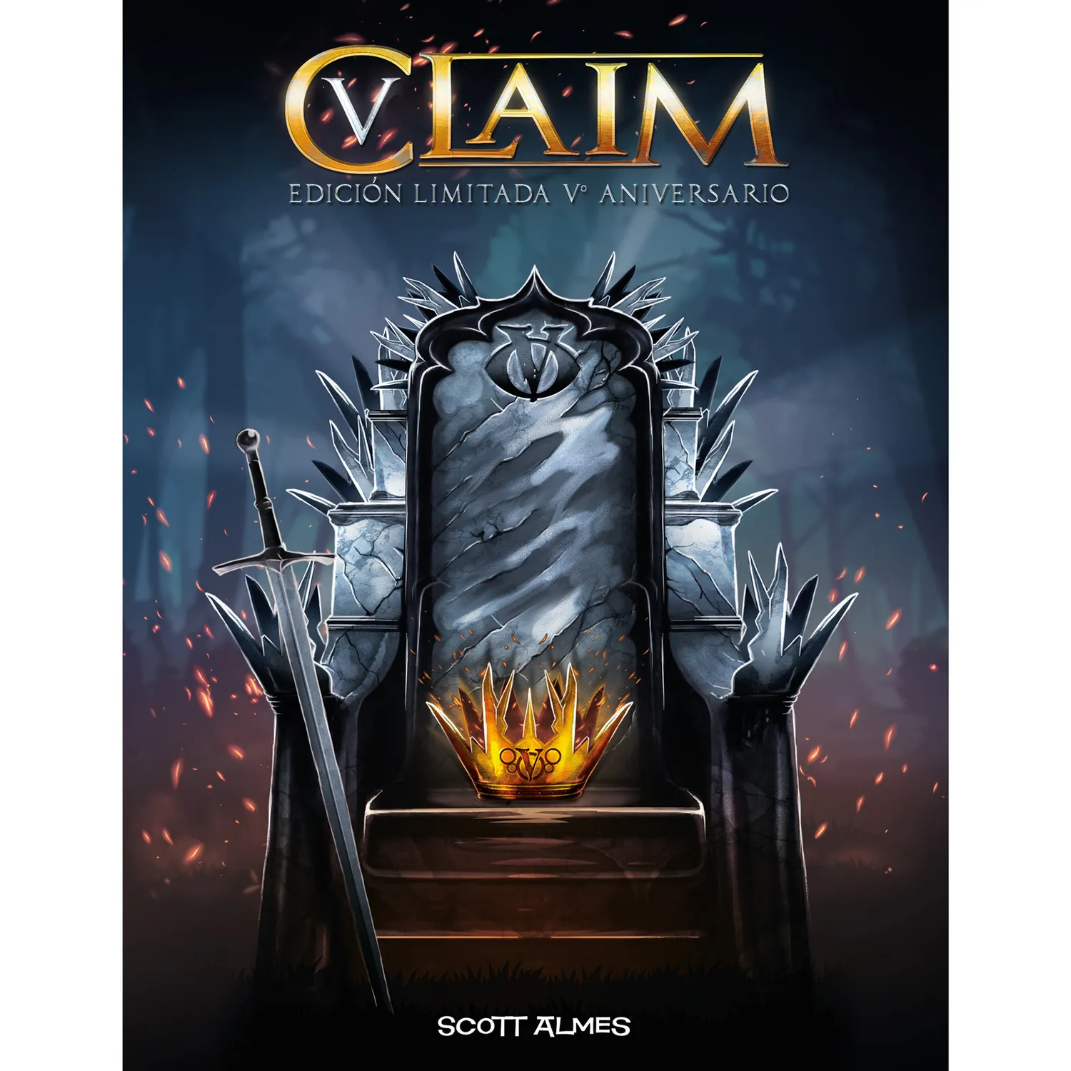 SD Games Claim V Anniversario gioco carte edizione limitata