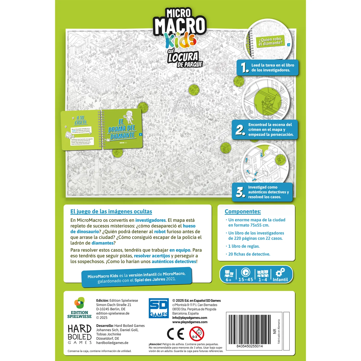 SD Games MicroMacro Kids gioco investigativo per bambini