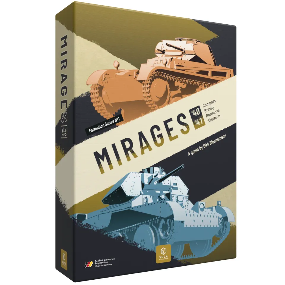 VUCA Formation Series 1 Mirages wargame Nord Africa