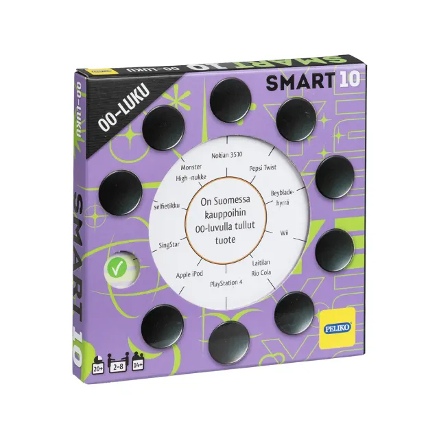 Peliko SMART10 Anni 2000 espansione 100 carte quiz